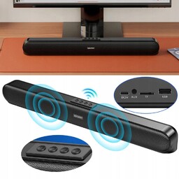 Głośnik komputerowy Bluetooth Soundbar HiFi Stereo Usb Aux