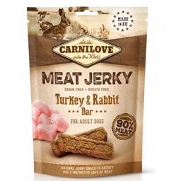 Carnilove Dog Jerky indyk i królik Turkey &