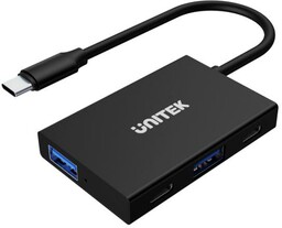 Unitek H1302A, USB-C 10Gbps, 2x USB-A, 2x USB-C