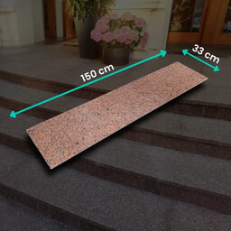 Parapet Stopnica granitowa Maple Red płomieniowana G562 150x33x2