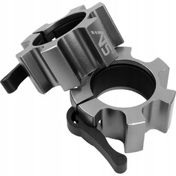 Zaciski aluminiowe na gryf zacisk Ats szare 50mm
