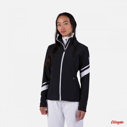 Rossignol Bluza damska W Strawpile Fleece Fz czarny