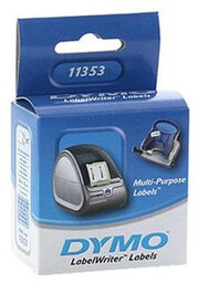 Dymo 11353, S0722530, 25mm x 13mm, białe wielofunkcyjność