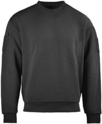 Mil-Tec Sweter Taktyczny Combat Shirt Czarny - 3XL