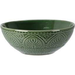 Eh Excellent Houseware Ceramiczna miseczka ze żłobionym wzorem,