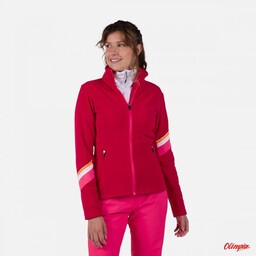 Rossignol Bluza damska W Strawpile Fleece Fz Ruby