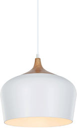 Italux lampa wisząca Britta MDM-2681/1M W biała 30cm