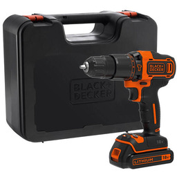 Wiertarko-wkrętarka Udarowa 18V 1X1,5Ah 40Nm Black Decker BDCHD18K