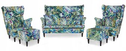 Zestaw wypoczynkowy sofa + 2 fotele Family Meble