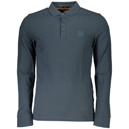 MĘSKA ZIELONA KOSZULKA POLO Z DŁUGIM RĘKAWEM HUGO