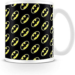 DC Comics Oryginalny kubek ceramiczny z logo Batmana