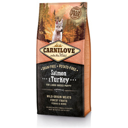 Carnilove Salmon & Turkey for Large Breed Puppy