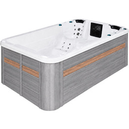 Basen ogrodowy z przeciwprądem i hydromasażem Aquess Aquatic