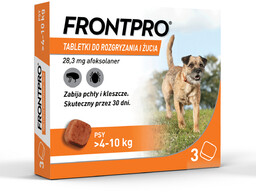FRONTPRO DOG M tabletki na pchły i kleszcze