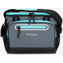 Torba termiczna 12L szaro - niebieska