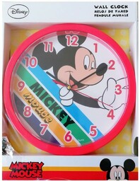 Disney KL83413 Psi Patrol zegar ścienny, wielokolorowy