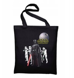 TORBA EKO CZARNA DŁUGIE UCHO STAR WARS Wzory