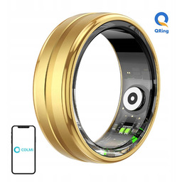 Inteligentny Pierścień Colmi R06 Złoty, Monitoring Zdrowia, Bluetooth