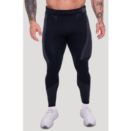 GymBeam OG1 Bezszwowe legginsy Black/Grey