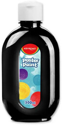 Farba plakatowa 300ml KEYROAD czarna