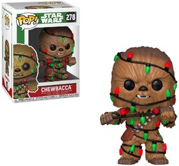 Funko POP! Star Wars, figurka kolekcjonerska, Holiday Chewbacca,