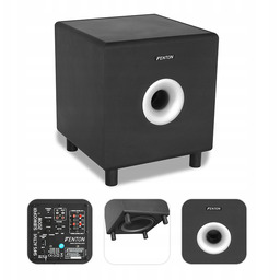 Subwoofer aktywny do kina domowego Fenton 8" 200W