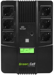 Zasilacz awaryjny UPS Green Cell AiO 800VA 480W