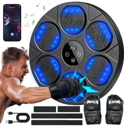Muzyczna Maszyna Bokserska Inteligentny Bluetooth Rękawiczki Zestaw