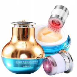 ZESTAW DO PIELĘGNACJI TWARZY SERUM RYBKI+ KREM POD