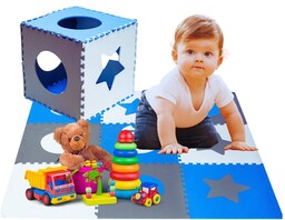 Dwustronna Mata Piankowa Edukacyjna Dla Dzieci Dwustronna Puzzle