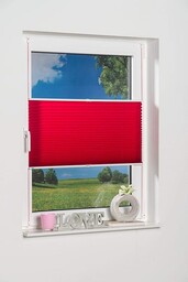 K-home Plisowana roleta na zaciski, fuksja, 30 x