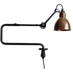 Lampa Ścienna DCW, miedziany, salon, metal