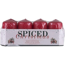 DONAU HOME Zestaw świeczek przyprawionych w kształcie pnia