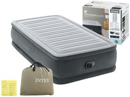 Materac Dmuchany Jednosobowy 99x191x46 Intex 64412ND z Pompką