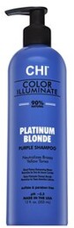 CHI Color Illuminate Platinum Blonde Purple Shampoo szampon