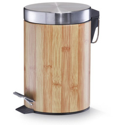 ZELLER Kosz łazienkowy BAMBOO, pojemnik na śmieci -