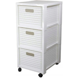 Regał duży z 3 szufladami Rotho Country 3