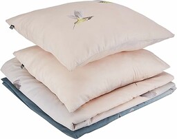 Zo!Home Sienna koc puchowy, liliowy, 240 x 220