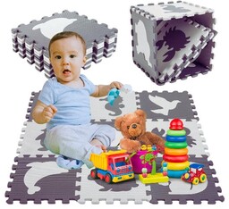 Dwustronna Mata Piankowa Edukacyjna Dla Dzieci Dwustronna Puzzle