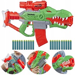 Nerf Rex Dino Snajperka Na Baterie Z Celownikiem