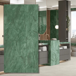 Spiek kwarcowy Exotic Green Polerowany 320x160x0,6 cm