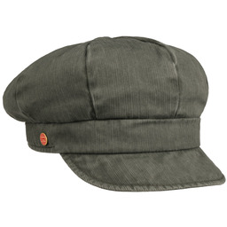 Czapka Newsboy Alexa by Mayser, oliwkowy, One Size