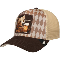 Czapka Trucker Cheers by Goorin Bros., brązowo-beżowy, One