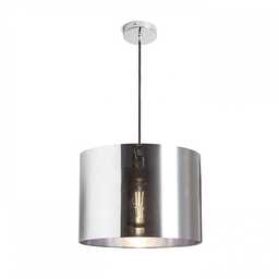 FANCY 35/25 lampa wisząca folia chromowana 230V E27