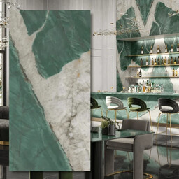 Spiek kwarcowy Exotic Wave Polerowany 320x160x0,6 cm