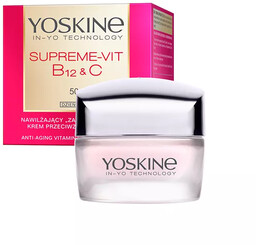 Yoskine Supreme-Vit B12 + C Nawilżający krem przeciwzmarszczkowy