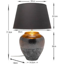 KARE Lampa stojąca Luma, niebieski, salon / jadalnia,