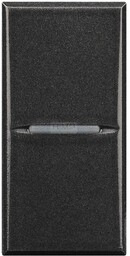 AXOLUTE - PRZYCISK DWUBIEGUNOWY 1M AXIAL ANTRACYT Bticino