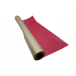 PAPIER PAKOWY KRAFT BORDOWO-ZŁOTY 70CM-25M 60G
