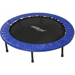 Trampolina Physionics średnica 96 cm niebiesko-czarna